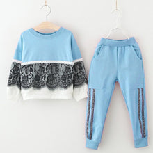 Load image into Gallery viewer, Kids Girls Cartoon Design Cotton Tracksuits freeshipping - Tyche Ace