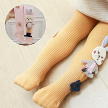Load image into Gallery viewer, Kids Girls Cotton Knitted Cute Doll Cartoon Tights freeshipping - Tyche Ace