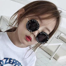 Load image into Gallery viewer, Kids Girls Round Frame Gold bee Summer Sunglasses freeshipping - Tyche Ace