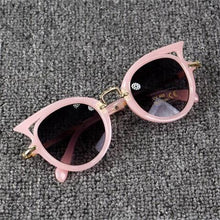Load image into Gallery viewer, Kids Unisex Cat Eye Design Stylish Sunglasses freeshipping - Tyche Ace