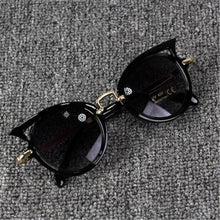 Load image into Gallery viewer, Kids Unisex Cat Eye Design Stylish Sunglasses freeshipping - Tyche Ace