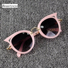 Load image into Gallery viewer, Kids Unisex Cat Eye Design Stylish Sunglasses freeshipping - Tyche Ace