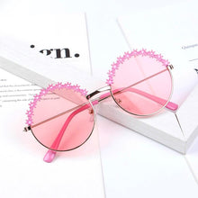Load image into Gallery viewer, Kids Unisex Flower Metal Frame Polarised Sunglasses freeshipping - Tyche Ace