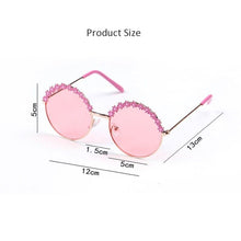 Load image into Gallery viewer, Kids Unisex Flower Metal Frame Polarised Sunglasses freeshipping - Tyche Ace