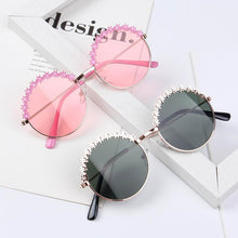 Load image into Gallery viewer, Kids Unisex Flower Metal Frame Polarised Sunglasses freeshipping - Tyche Ace