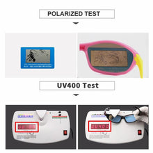 Load image into Gallery viewer, Kids Unisex Polarised Flexible Mirror Sunglasses With Rope freeshipping - Tyche Ace