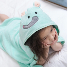 Load image into Gallery viewer, Kids/Baby Cartoon Hooded Super Soft Sleeping Swaddle Wrap Blankets freeshipping - Tyche Ace