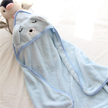 Load image into Gallery viewer, Kids/Baby Cartoon Hooded Super Soft Sleeping Swaddle Wrap Blankets freeshipping - Tyche Ace