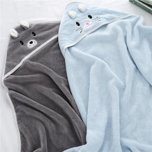 Load image into Gallery viewer, Kids/Baby Cartoon Hooded Super Soft Sleeping Swaddle Wrap Blankets freeshipping - Tyche Ace