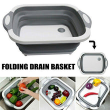 Load image into Gallery viewer, Kitchen 3 In 1 Multifunctional Collapsible Foldable Vegetable Basket Chopping Board freeshipping - Tyche Ace