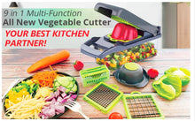 Load image into Gallery viewer, 9 In 1 Multi -Function Stainless Steel Vegetable Cutter Kitchen Aid - Tyche Ace