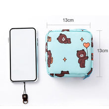 Load image into Gallery viewer, Large Capacity Portable Fabric Sanitary Towel Pad Tampon Organizer Pouch freeshipping - Tyche Ace
