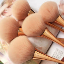 Load image into Gallery viewer, Large Rose Gold Professional Makeup Brush freeshipping - Tyche Ace