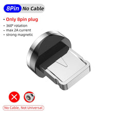 Load image into Gallery viewer, LED 540 Rotation Magnetic USB Fast Micro Cable Charger freeshipping - Tyche Ace