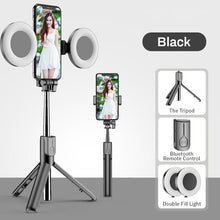 Load image into Gallery viewer, LED Lightweight Foldable Wireless Bluetooth Monopod Selfie Stick freeshipping - Tyche Ace