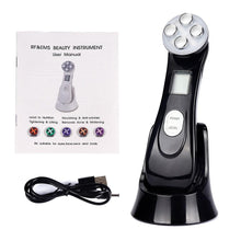 Load image into Gallery viewer, LED Photon Mesotherapy Electroporation RF Radio Frequency Face Lifting Wrinkle Reduction Massager freeshipping - Tyche Ace