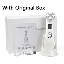 Load image into Gallery viewer, LED Photon Mesotherapy Electroporation RF Radio Frequency Face Lifting Wrinkle Reduction Massager freeshipping - Tyche Ace