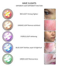 Load image into Gallery viewer, LED Photon Mesotherapy Electroporation RF Radio Frequency Face Lifting Wrinkle Reduction Massager freeshipping - Tyche Ace