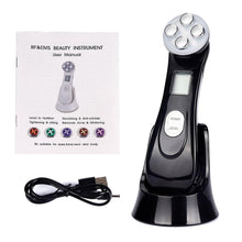 Load image into Gallery viewer, LED Photon Mesotherapy Electroporation RF Radio Frequency Face Lifting Wrinkle Reduction Massager freeshipping - Tyche Ace