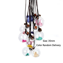 Load image into Gallery viewer, LEEPEE Empty Glass Bottle Fragrance Car Hanging Perfume Pendant For Essential Oils Diffuser Air Freshener Car-styling freeshipping - Tyche Ace
