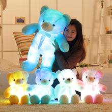 Load image into Gallery viewer, Light Up LED Glowing Colourful Stuffed Teddy Bear freeshipping - Tyche Ace