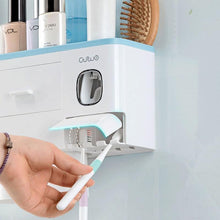 Load image into Gallery viewer, Magnetic Automatic Toothbrush Bathroom Accessories Holder & Toothpaste Dispenser freeshipping - Tyche Ace