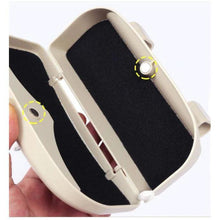 Load image into Gallery viewer, Magnetic Car Sun Glasses Case with Visor Sunshade Holder freeshipping - Tyche Ace