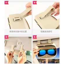 Load image into Gallery viewer, Magnetic Car Sun Glasses Case with Visor Sunshade Holder freeshipping - Tyche Ace