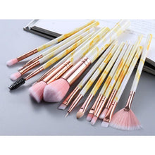 Load image into Gallery viewer, Marble Effect Make Up Brush Set freeshipping - Tyche Ace