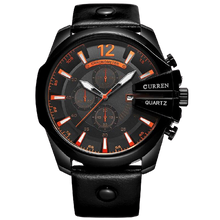 Load image into Gallery viewer, Men Casual Quartz Leather Strap Wrist Watches freeshipping - Tyche Ace