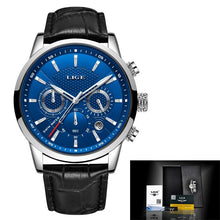 Load image into Gallery viewer, Men Chronograph Leather Wristband Quartz Watches freeshipping - Tyche Ace