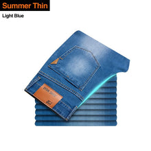 Load image into Gallery viewer, Men Classic Slim Fit Style Stretch Monkey Wash Denim Jeans freeshipping - Tyche Ace