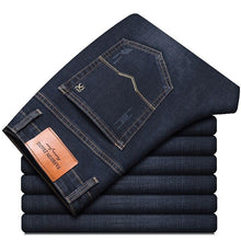 Load image into Gallery viewer, Men Classic Soft Style Cotton Stretch Regular Fit Denim Jeans Trousers freeshipping - Tyche Ace