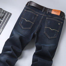 Load image into Gallery viewer, Men Classic Soft Style Cotton Stretch Regular Fit Denim Jeans Trousers freeshipping - Tyche Ace