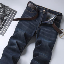 Load image into Gallery viewer, Men Classic Soft Style Cotton Stretch Regular Fit Denim Jeans Trousers freeshipping - Tyche Ace