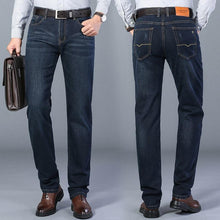 Load image into Gallery viewer, Men Classic Soft Style Cotton Stretch Regular Fit Denim Jeans Trousers freeshipping - Tyche Ace