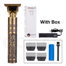 Load image into Gallery viewer, Men Cordless Rechargeable Hair Clipper Beard Trimmer Shaver freeshipping - Tyche Ace
