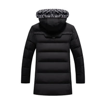 Load image into Gallery viewer, Men Cotton Multi-pocket Fur Hooded Warm Thick Windbreaker Overcoat freeshipping - Tyche Ace