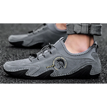 Load image into Gallery viewer, Men Flat soft leather breathable moccasins freeshipping - Tyche Ace