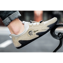 Load image into Gallery viewer, Men Flat soft leather breathable moccasins freeshipping - Tyche Ace
