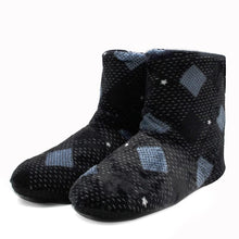 Load image into Gallery viewer, Men Lattice Soft Plus Warm Winter Cotton Slippers freeshipping - Tyche Ace
