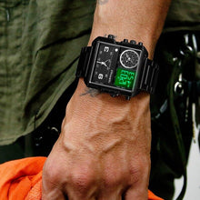 Load image into Gallery viewer, Men LED Creative Multifunctional Waterproof Sport Watches freeshipping - Tyche Ace