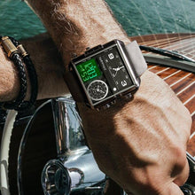 Load image into Gallery viewer, Men LED Creative Multifunctional Waterproof Sport Watches freeshipping - Tyche Ace