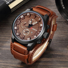 Load image into Gallery viewer, Men Luxury Army Military Steampunk Quartz watches freeshipping - Tyche Ace