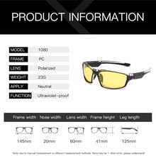 Load image into Gallery viewer, Men Polarised Anti-glare Night Vision Driving Glasses freeshipping - Tyche Ace