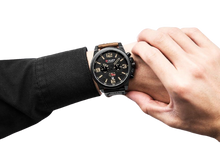 Load image into Gallery viewer, Men Quartz Military Genuine Leather Wrist Watches freeshipping - Tyche Ace