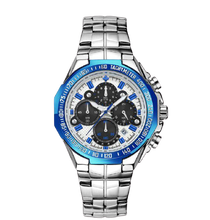 Load image into Gallery viewer, Men Stainless Steel Quartz Sports Chronograph Water Resistant Watches freeshipping - Tyche Ace