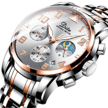 Load image into Gallery viewer, Men Stainless Steel Sports Chronograph Quartz Watches freeshipping - Tyche Ace