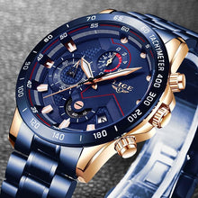 Load image into Gallery viewer, Men Stainless Steel Top Brand Luxury Sports Quartz Watches freeshipping - Tyche Ace