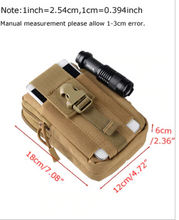 Load image into Gallery viewer, Men Tactical Pouch Belt Waist Pack Bag Small Pocket Camping Bag freeshipping - Tyche Ace